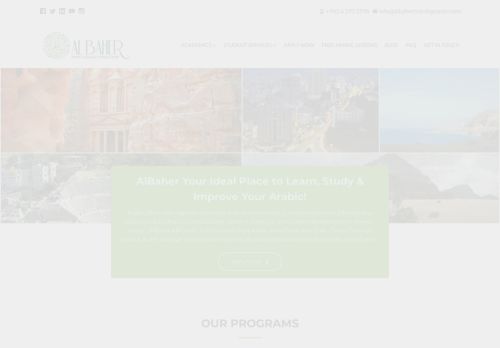 لقطة شاشة لموقع AlBaher Arabic abroad institute Jordan
بتاريخ 01/05/2021
بواسطة دليل مواقع عرب سايت