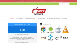 لقطة شاشة لموقع IPTV PREMIUM
بتاريخ 23/09/2019
بواسطة دليل مواقع عرب سايت