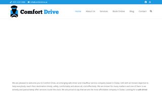 لقطة شاشة لموقع Comfort Drive Dubai
بتاريخ 22/09/2019
بواسطة دليل مواقع عرب سايت