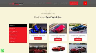 لقطة شاشة لموقع Rent a Sports Cars Dubai - Hire Cheap Sports Cars | Monaco Car Rental
بتاريخ 27/03/2020
بواسطة دليل مواقع عرب سايت