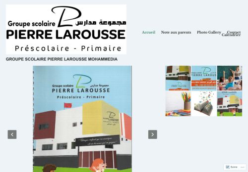 لقطة شاشة لموقع Ecole Pierre Larousse Mohammedia
بتاريخ 07/10/2020
بواسطة دليل مواقع عرب سايت